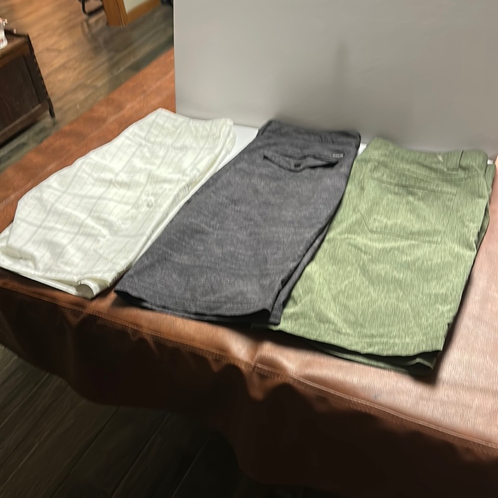 Set of 3 Size 36 Men’s Shorts NEVER WORN Quiksilver, Lee,zeroxposur